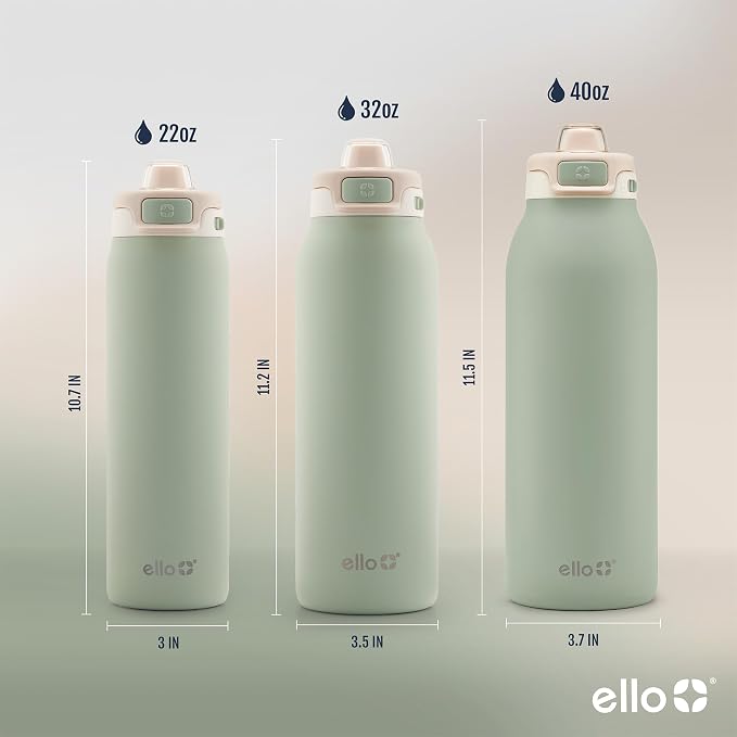 Ello Pop & Fill 22oz Stainless Steel Water Bottle - Image 6