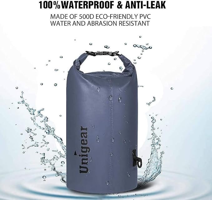 Unigear Dry Bag Waterproof, 2L/5L/10L/20L/30L/40L Floating and Lightweight Bags - Image 2