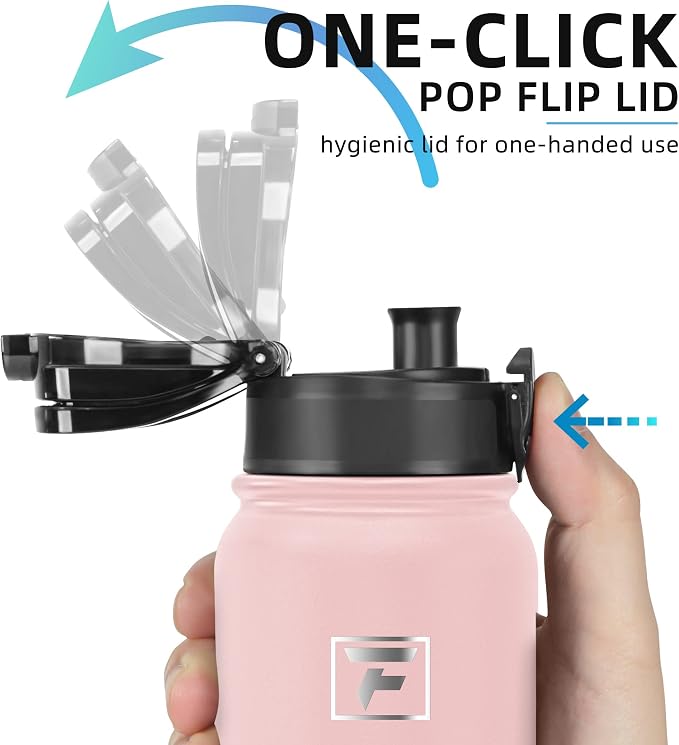Fanhaw 20 oz Insulated Stainless Steel Water Bottle - Image 4