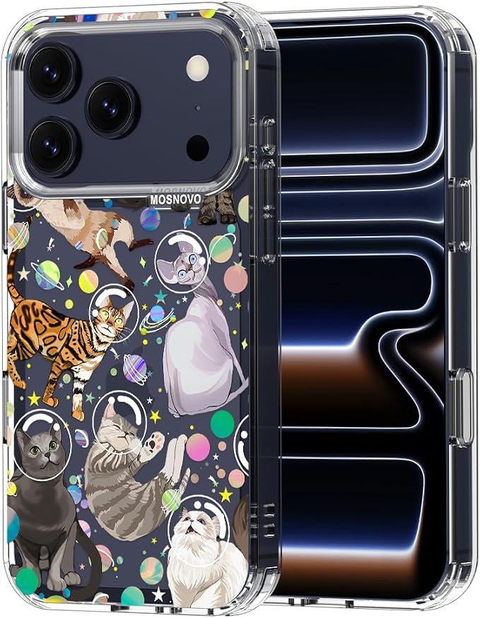 MOSNOVO for iPhone 17 Pro Case | Military Grade 6.6ft Drop Tested | Camera by Mosnovo