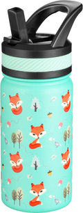 Fanhaw 14 Oz Kids Insulated Water Bottle by FANHAW