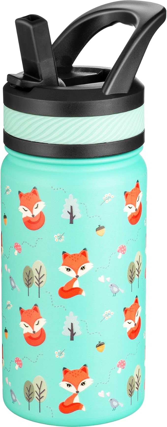 Fanhaw 14 Oz Kids Insulated Water Bottle by FANHAW