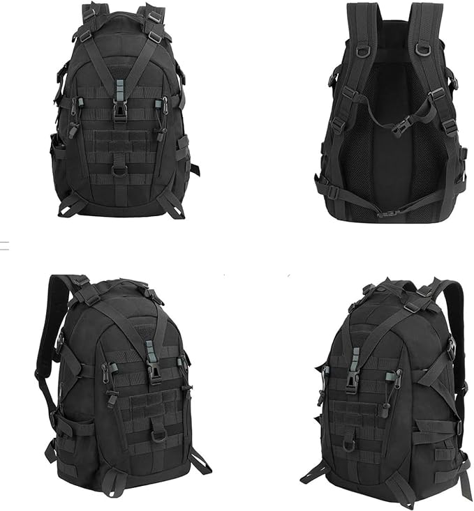 aiGear Tactical Backpack for Men, 25L Military Backpack, 3-Day Bug Out Bag for - Image 6