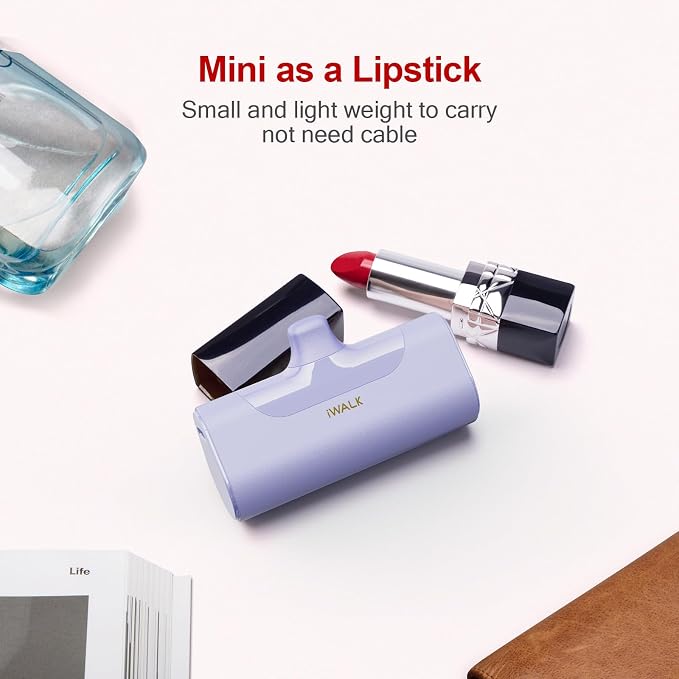iWALK Small USB-C Portable Charger, 4500mAh Portable Charger - Image 4