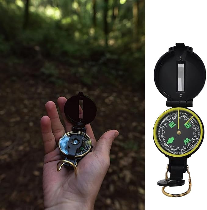 Compass, Hiking Backpacking Compass, Orienteering Camping Navigation - Image 2
