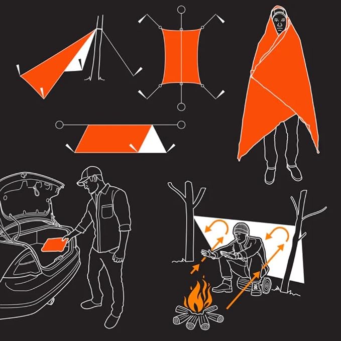 The Pathfinder School All Purpose Emergency Survival Blanket - Image 4
