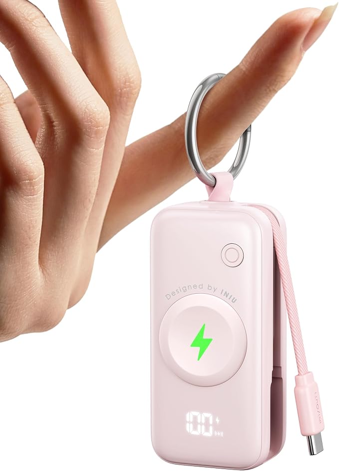 INIU 3-in-1 Portable Charger, 5000mAh Power Bank by INIU