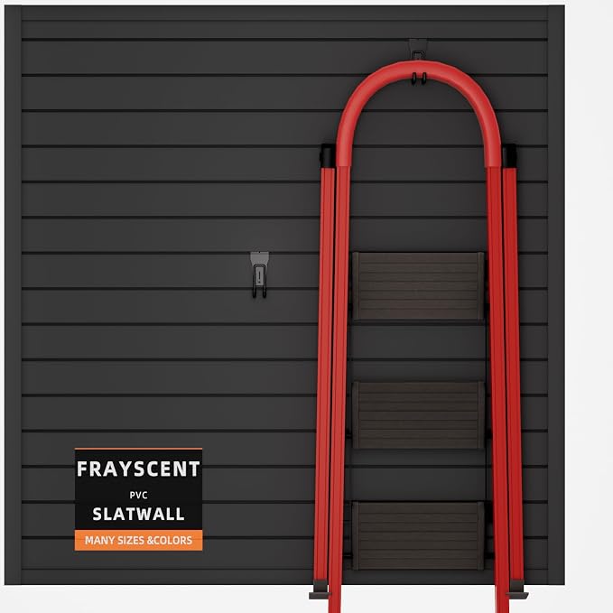 FRAYSCENT Slat Wall Paneling Garage Slat Wall Storage Systems Slatwall Panels by FRAYSCENT