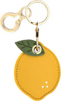 Leather Keychain Holder Case Compatible by BORKUANA