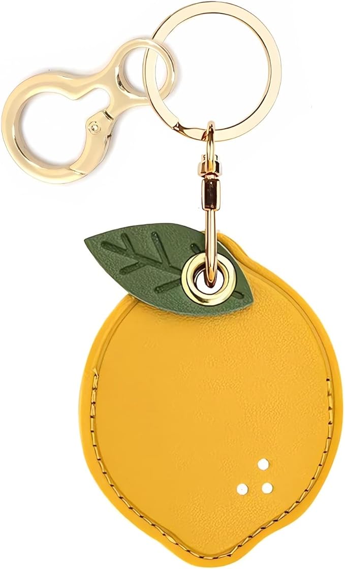 Leather Keychain Holder Case Compatible by BORKUANA