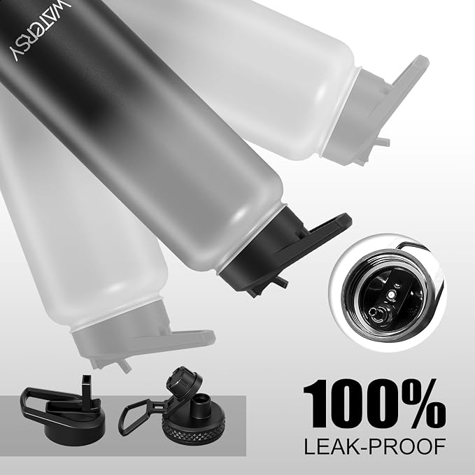 40oz Insulated Water Bottle, BPA Free&Leak Proof, Stainless Steel Water Flask - Image 5