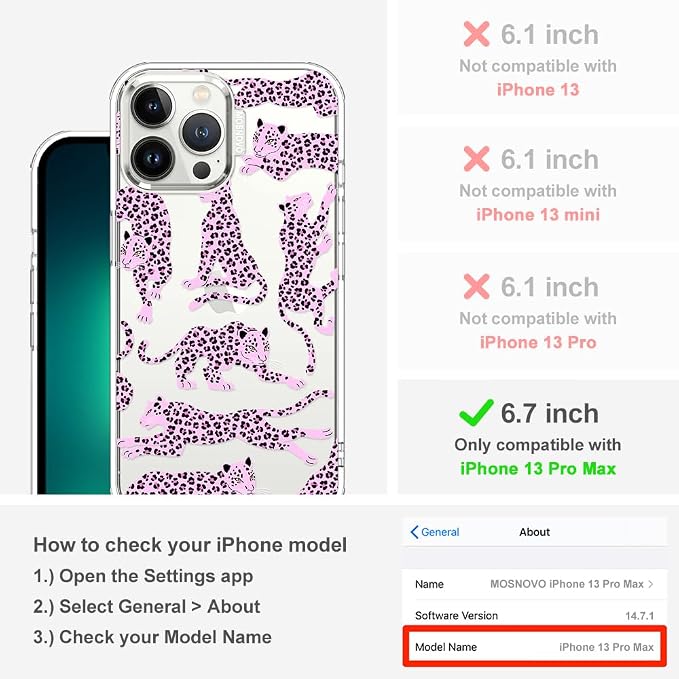 MOSNOVO Case for iPhone 13 Pro Max - Image 2