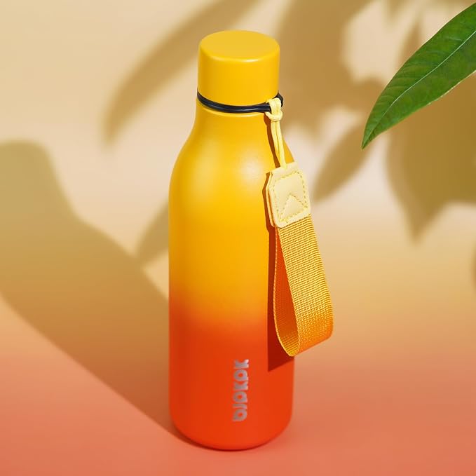 BJPKPK Insulated Water Bottles, 18 oz Stainless Steel Metal Water Bottle - Image 4