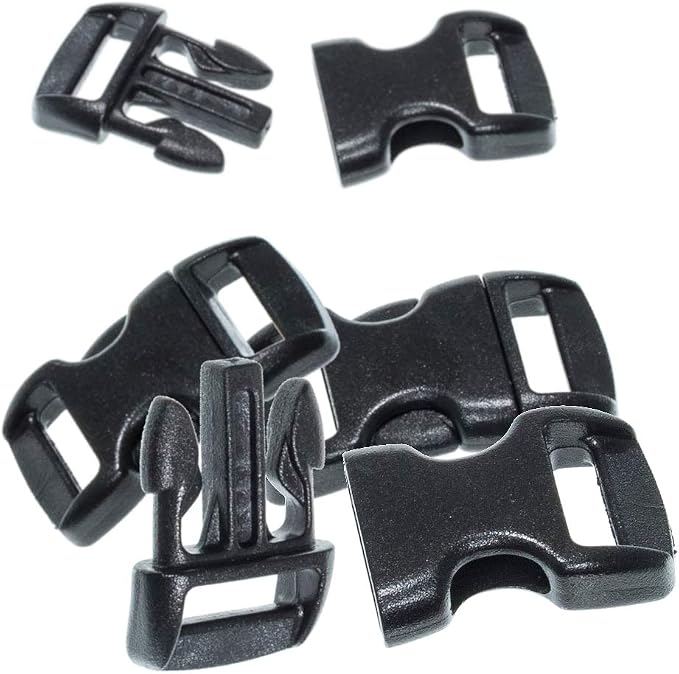 Black Plastic Side Release Buckles - Image 4