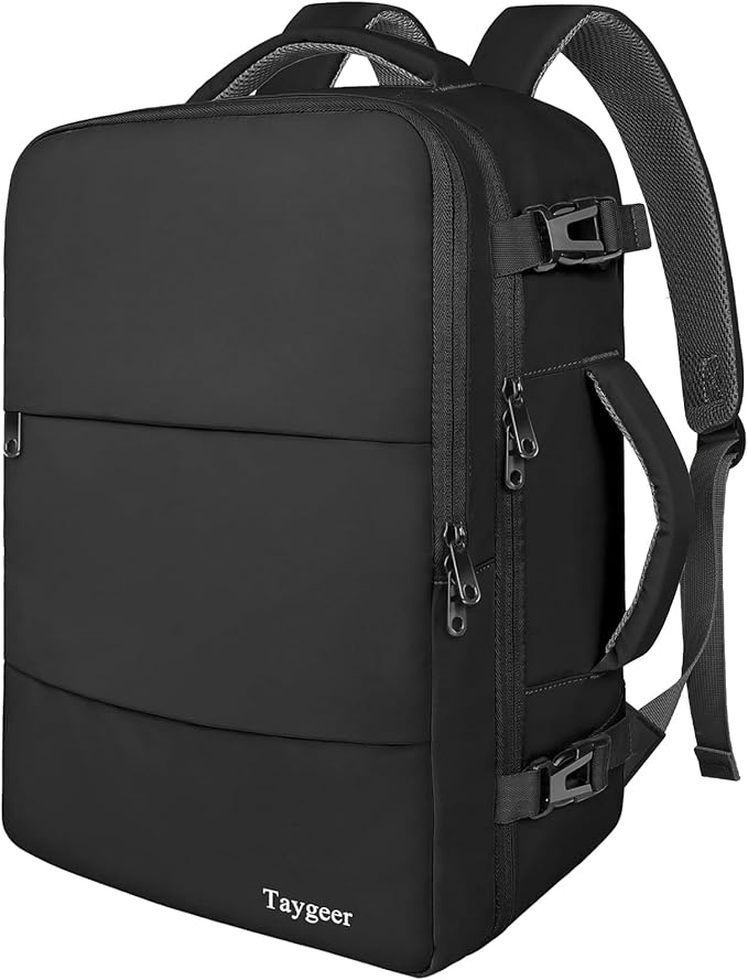 Taygeer Travel Laptop Backpack for Men Women, Airplane Approved Travel Backpack by Taygeer