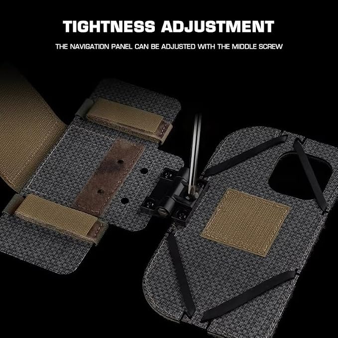 Airsoft Plate Carrier Accessory Molle Phone Mount Outdoor Lightweight - Image 3