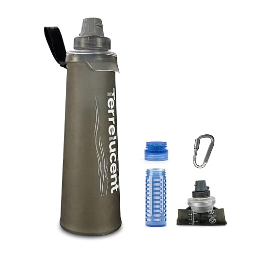 33.8 oz Collapsible Water Bottle by Unknown