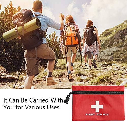 AOUTACC Mini First Aid Kit Empty, Travel Empty First Aid Kit Pouch Bag - Image 4