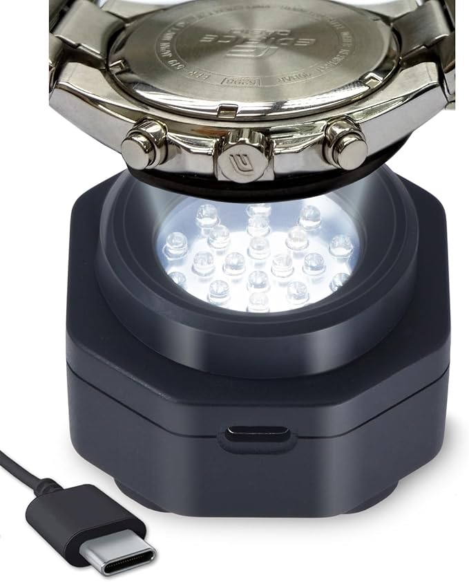 CoolFire - USB-C UV Free Solar Watch Fast Charger by Coolfire