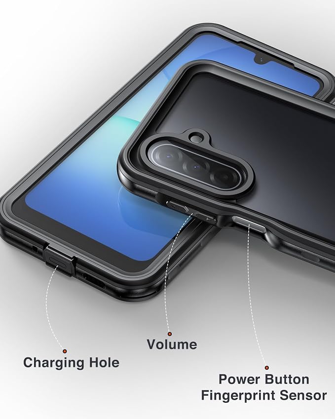 Lanhiem for Samsung Galaxy A17 5G Phone Case, IP68 Waterproof Dustproof - Image 5