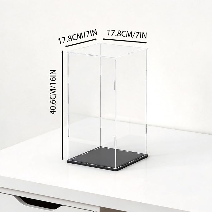 SVENJBB Display Case for Red Vine Bottle, Acrylic Box for Trophy and Toy Figures - Image 2