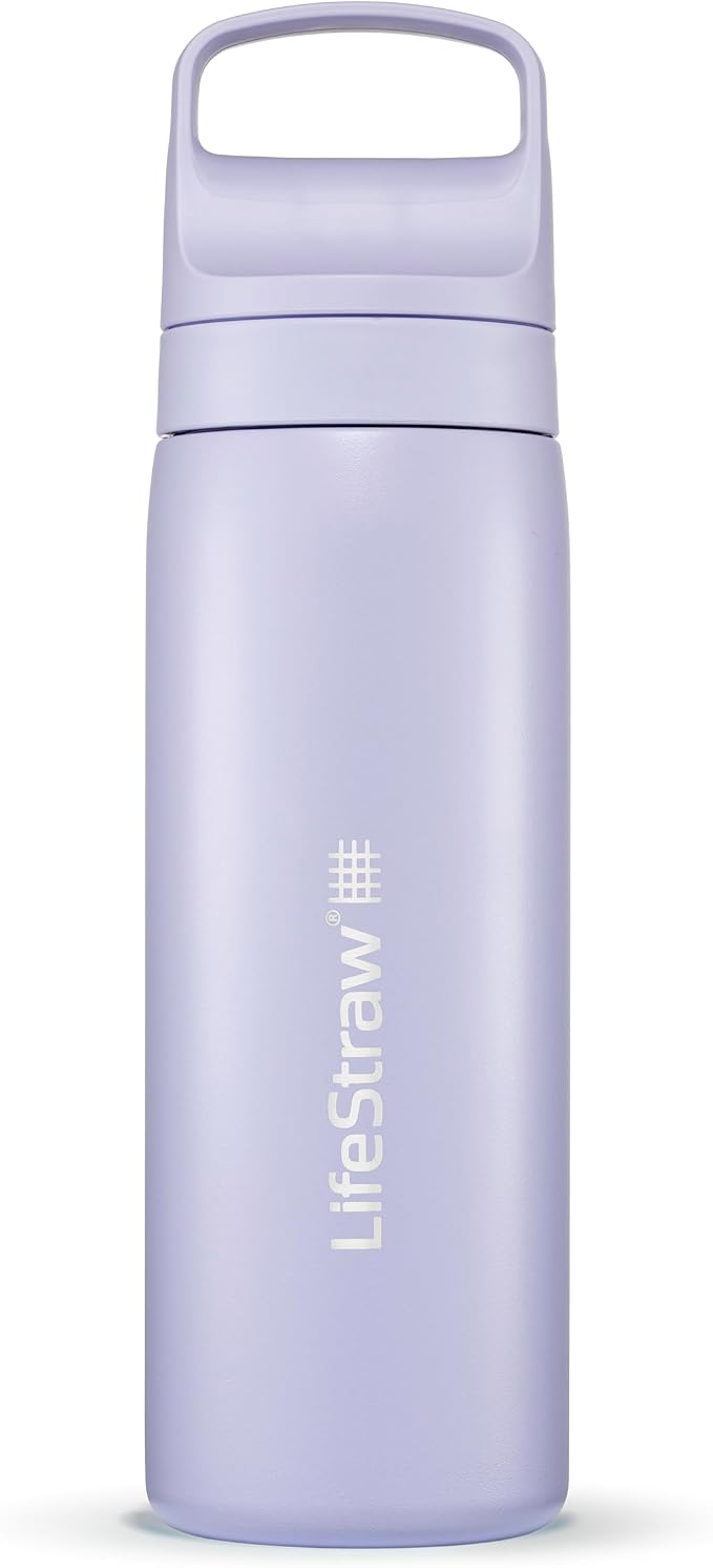 LifeStraw Go Series – Insulated Stainless Steel Water Filter Bottle by LifeStraw