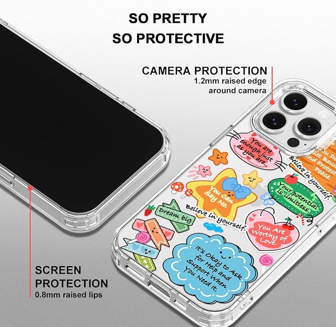 MOSNOVO for iPhone 16 Pro Max Case, Shockproof Military-Grade Protection 6.6ft - Image 4