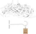 Plant Hooks 20Pack 6inch Hanging Bracket Metal Wall Hook, Anti-Rust Indoor by QTJUST