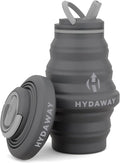 HYDAWAY 17oz Collapsible Water Bottle by HYDAWAY