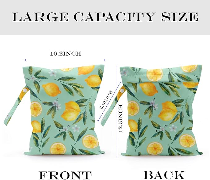 2 Pcs Wet Bag, Wet Dry Bag, Wet Bag - Image 3