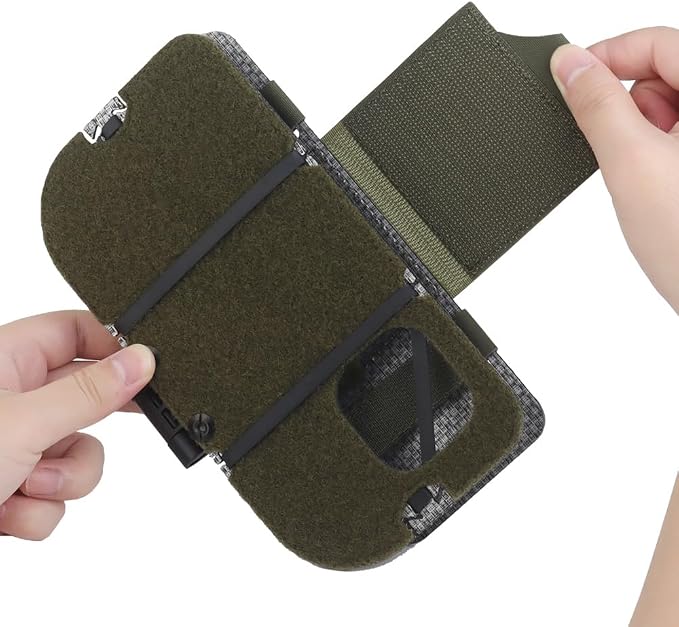 Airsoft Plate Carrier Accessory Molle Phone Mount Outdoor Lightweight - Image 5