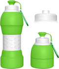 Collapsible Lightweight 20oz Water Bottle, Food-Grade Silicone BPA Free by Unknown