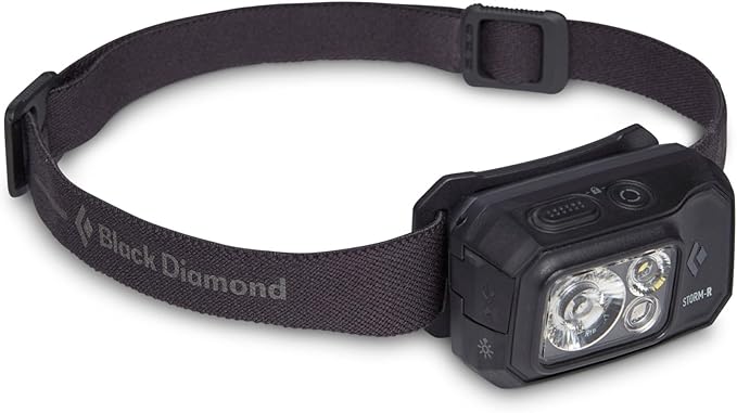 BLACK DIAMOND Storm 500-R Rechargeable Headlamp | 500 Lumens Brightness | by BlackDiamondEquipment