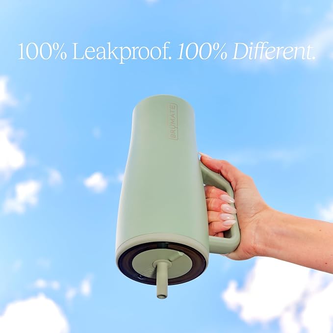 BrüMate Era 40 oz Tumbler with Handle and Straw | 100% Leakproof Insulated - Image 6