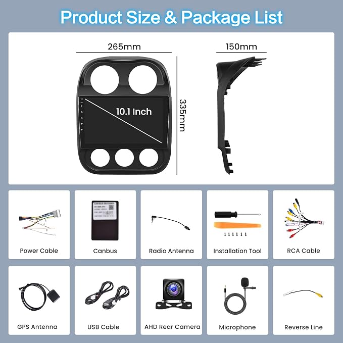 5Ghz WiFi Android Car Radio for Jeep Compass Patriot 2010 2011 2012 2013 2014 - Image 9