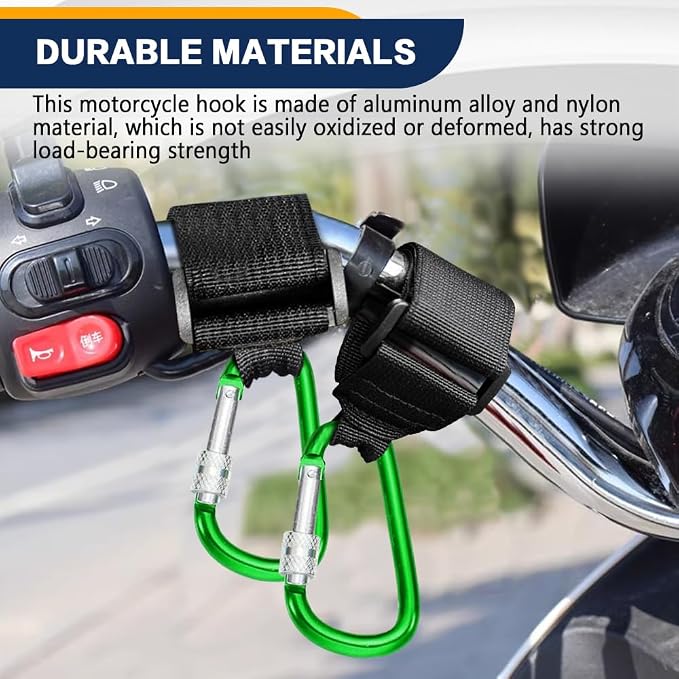 2 Pack UTV Hook for Hanging Headsets, Helmet and Goggles - Image 3