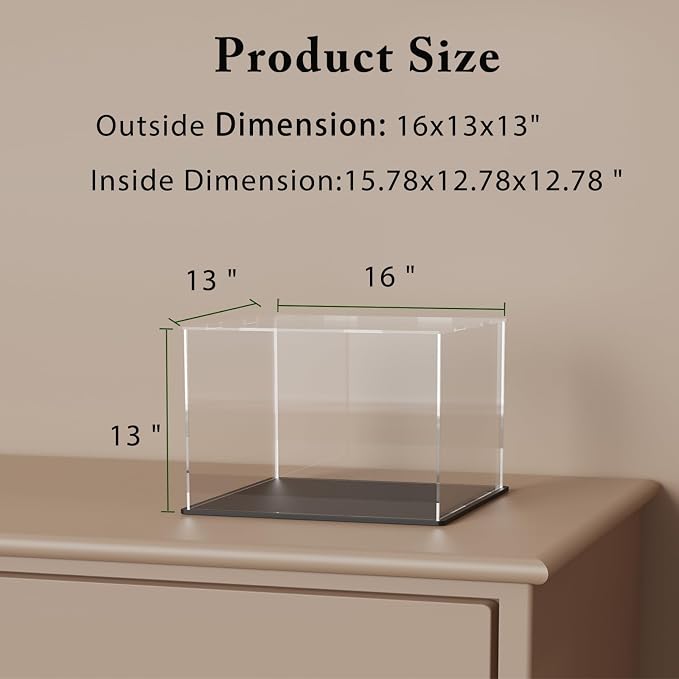 SVENJBB Large Display Case for Collectibles - Image 2