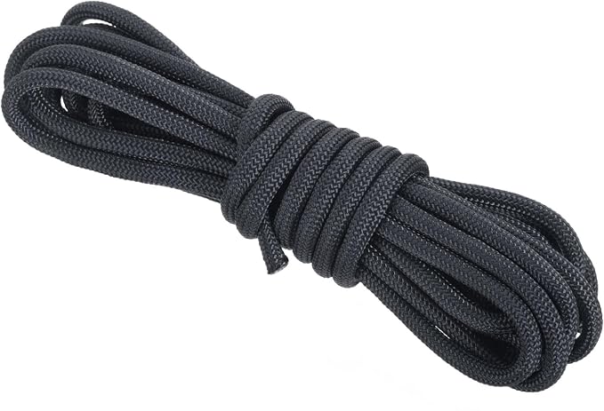 550 Paracord Rope 10ft, 4mm Thin Paracord Nylon Cord 7-Strand Core by Rebower