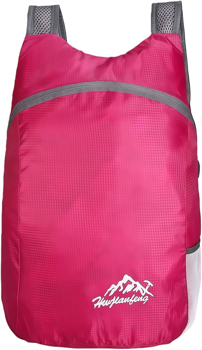 Ultra Lightweight Travel Foldable Backpack, Water Resistant Reusable Hiking - Image 8