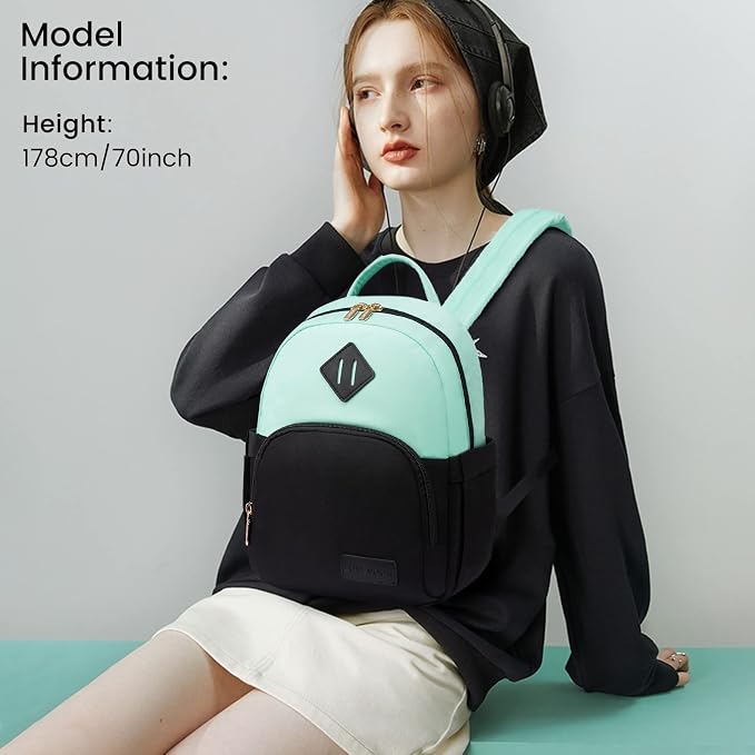 LOVEVOOK Mini Backpack for Women Light Weight Small Waterproof Backpack Purses - Image 2
