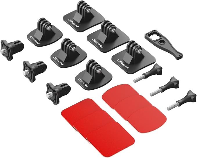 AKASO Adhesive Mount Kit Helmet Sticky Mount Accessory Kit by AKASO