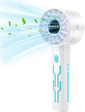 Portable High Speed Mini Handheld Fan, USB Rechargeable Neck Personal Mini Fan by AaoLin