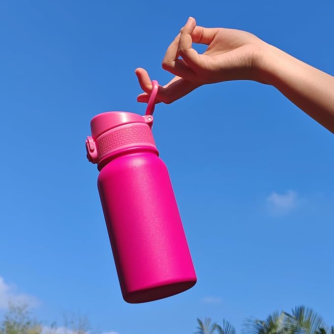 OLDLEY 12oz kids Water Bottle, Stainless Steel Insulated Water Bottle - Image 7