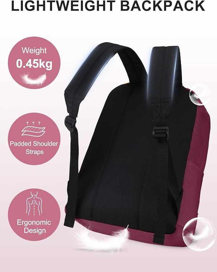 Vaschy Lightweight Backpack, 20 Liters Classic Waterproof Collapsible Daypack - Image 5