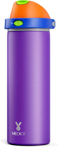 24 oz Insulated Water Bottle for Women: Meoky Stainless Steel Metal Water Bottle by MEOKY