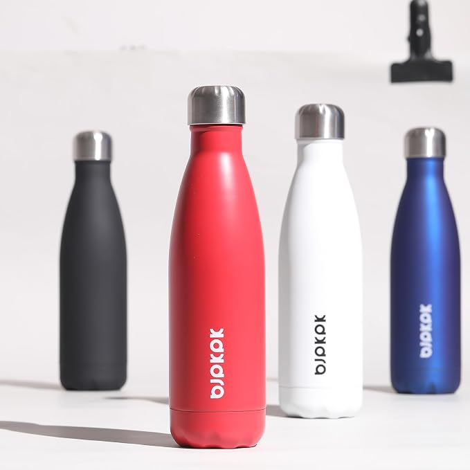 BJPKPK 17oz Insulated Stainless Steel Water Bottle Metal Water Bottles - Image 4