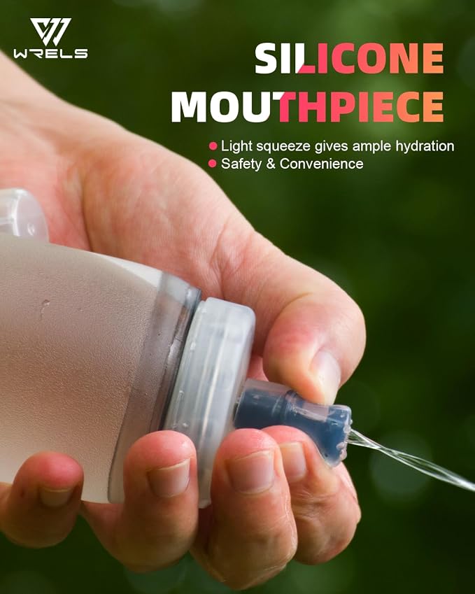 WRELS Collapsible Soft Flask Water Bottle - Image 4