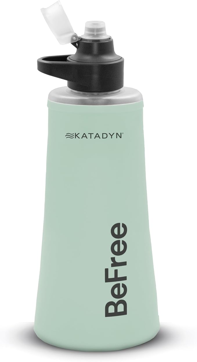 Katadyn BeFree 1.0L Ultralight Collapsible Water Filter Bottle by KATADYN