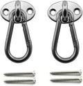 heyous 2 Set M6 Suspension Ceiling Wall Mount U Hook Anchor Hanger Stainless by heyous