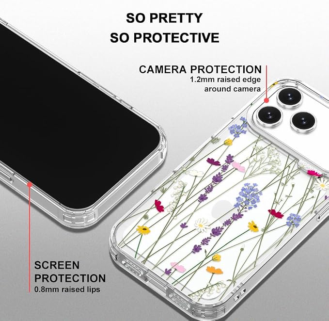 MOSNOVO for iPhone 17 Pro Max Case | Military Grade 6.6ft Drop Tested | Camera - Image 4